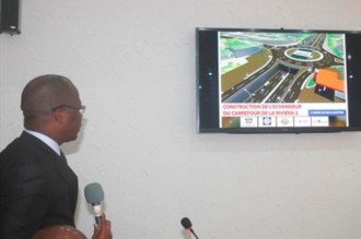 Koacinaute Côte d'Ivoire : LÂ’échangeur de la Riviera 2 livré début 2014